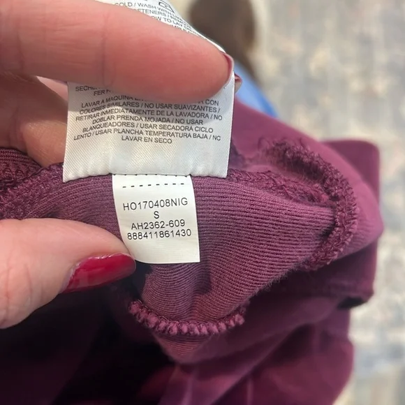 Air Jordan deep purple velour hoodie pullover size small. - Picture 9 of 10